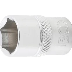 BGS Steckschlüssel-Einsatz Sechskant Antrieb Innenvierkant 10 mm (3/8") SW 13 mm - 10613