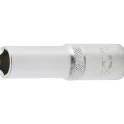 BGS Steckschlüssel-Einsatz Sechskant tief Antrieb Innenvierkant 12,5 mm (1/2") SW 13 mm - 10553