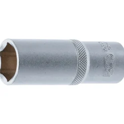 BGS Steckschlüssel-Einsatz Sechskant tief Antrieb Innenvierkant 12,5 mm (1/2
