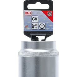 BGS Steckschlüssel-Einsatz Sechskant Antrieb Innenvierkant 12,5 mm (1/2") SW 46 mm- 2946-1