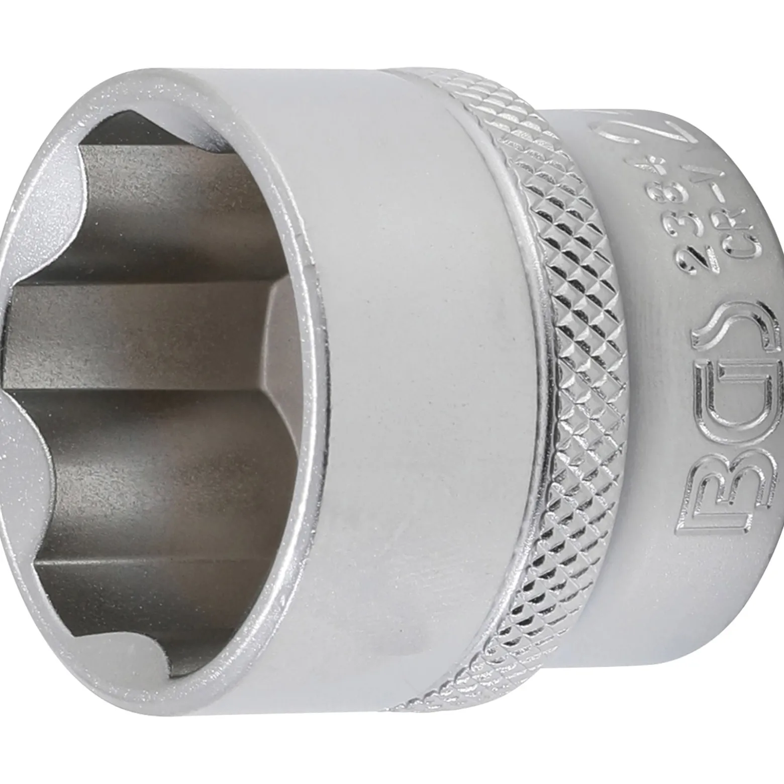 BGS Steckschlüssel-Einsatz Super Lock Antrieb Innenvierkant 10 mm (3/8") SW 24 mm - 2384