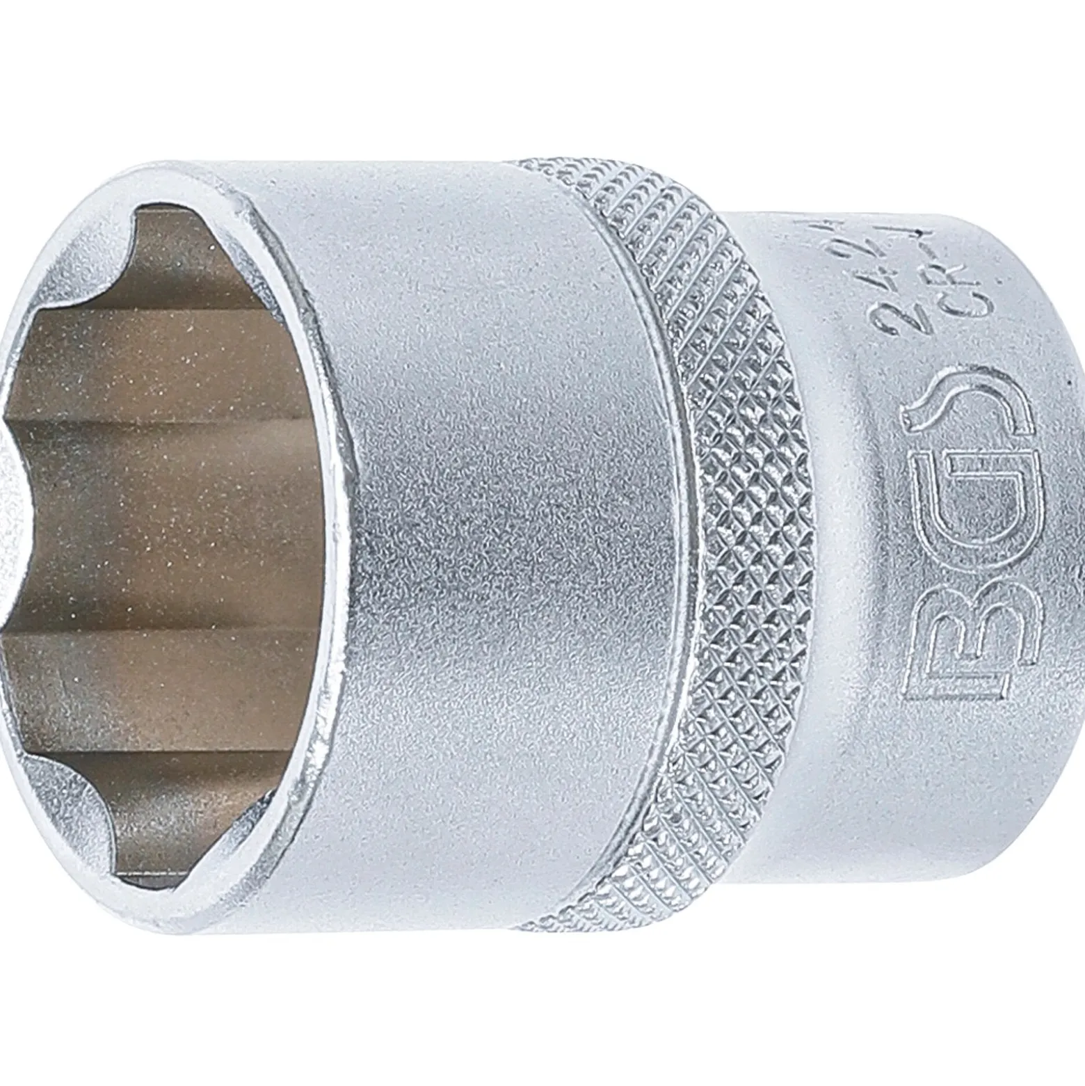 BGS Steckschlüssel-Einsatz Super Lock Antrieb Innenvierkant 12,5 mm (1/2") SW 24 mm - 2424