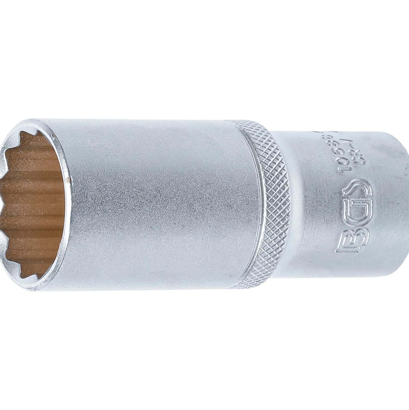 BGS Steckschlüssel-Einsatz Zwölfkant tief Antrieb Innenvierkant 12,5 mm (1/2") SW 24 mm - 10688
