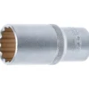 BGS Steckschlüssel-Einsatz Zwölfkant tief Antrieb Innenvierkant 12,5 mm (1/2") SW 27 mm - 9363
