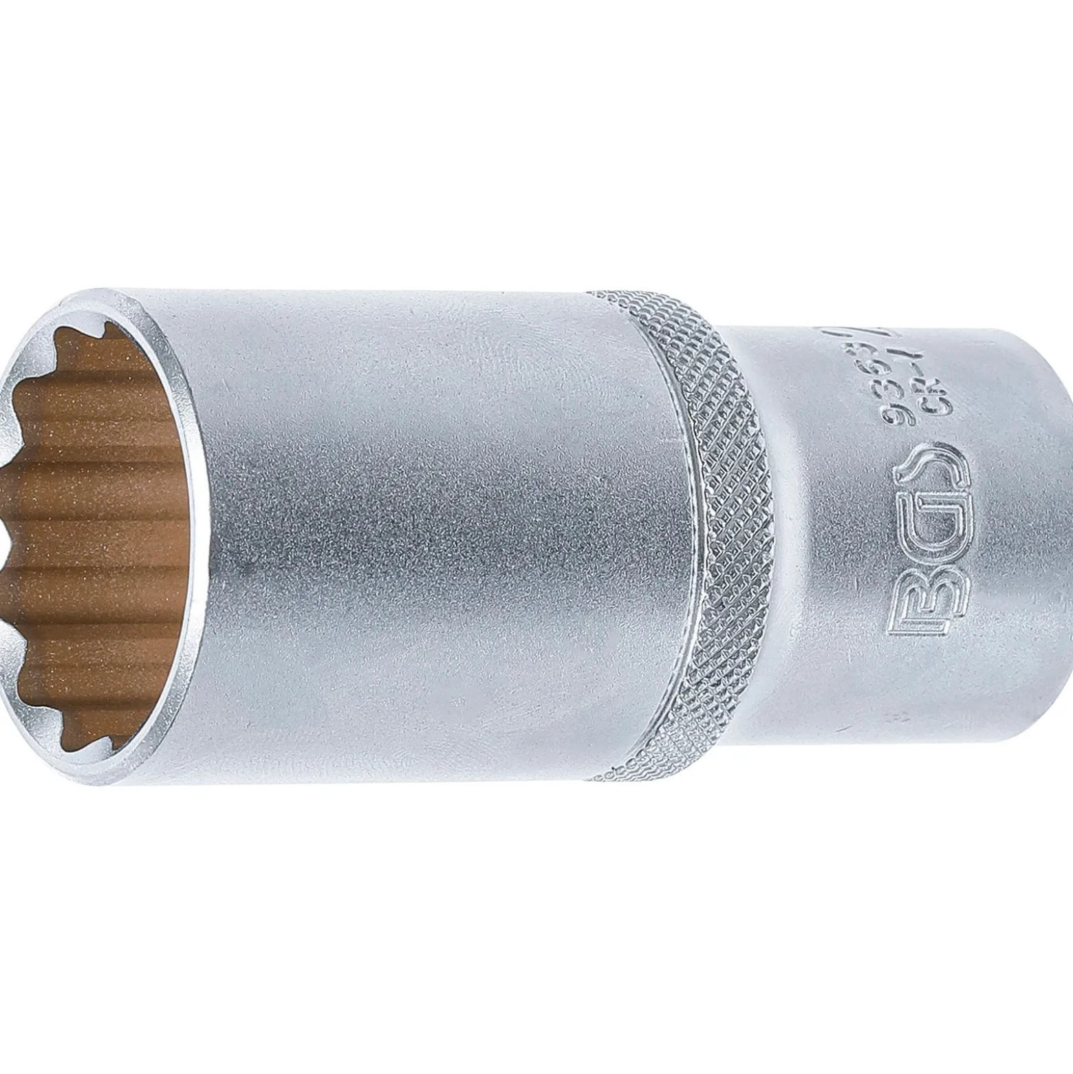 BGS Steckschlüssel-Einsatz Zwölfkant tief Antrieb Innenvierkant 12,5 mm (1/2") SW 27 mm - 9363