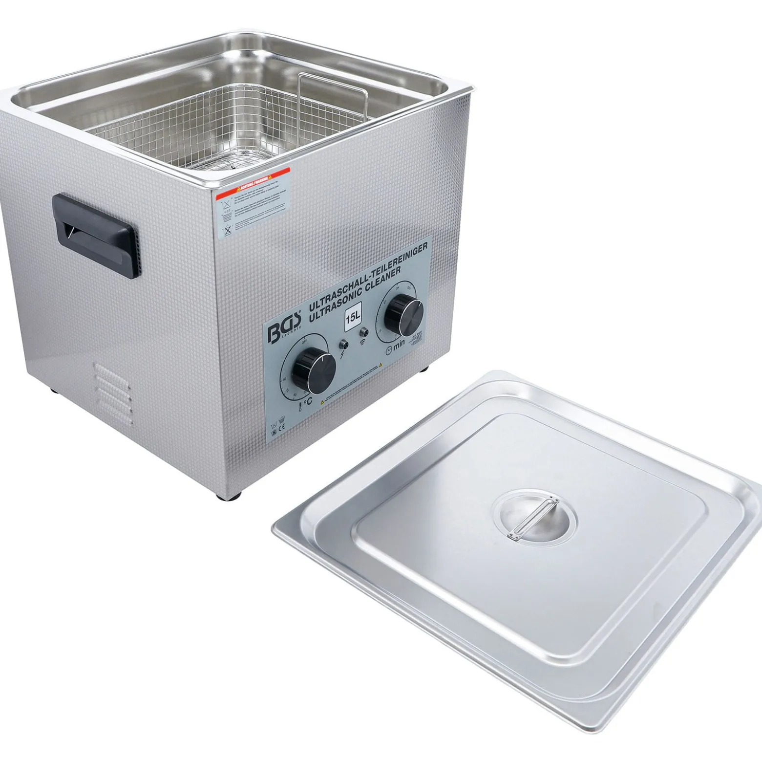 BGS Ultraschall-Teilereiniger 15 l - 6881