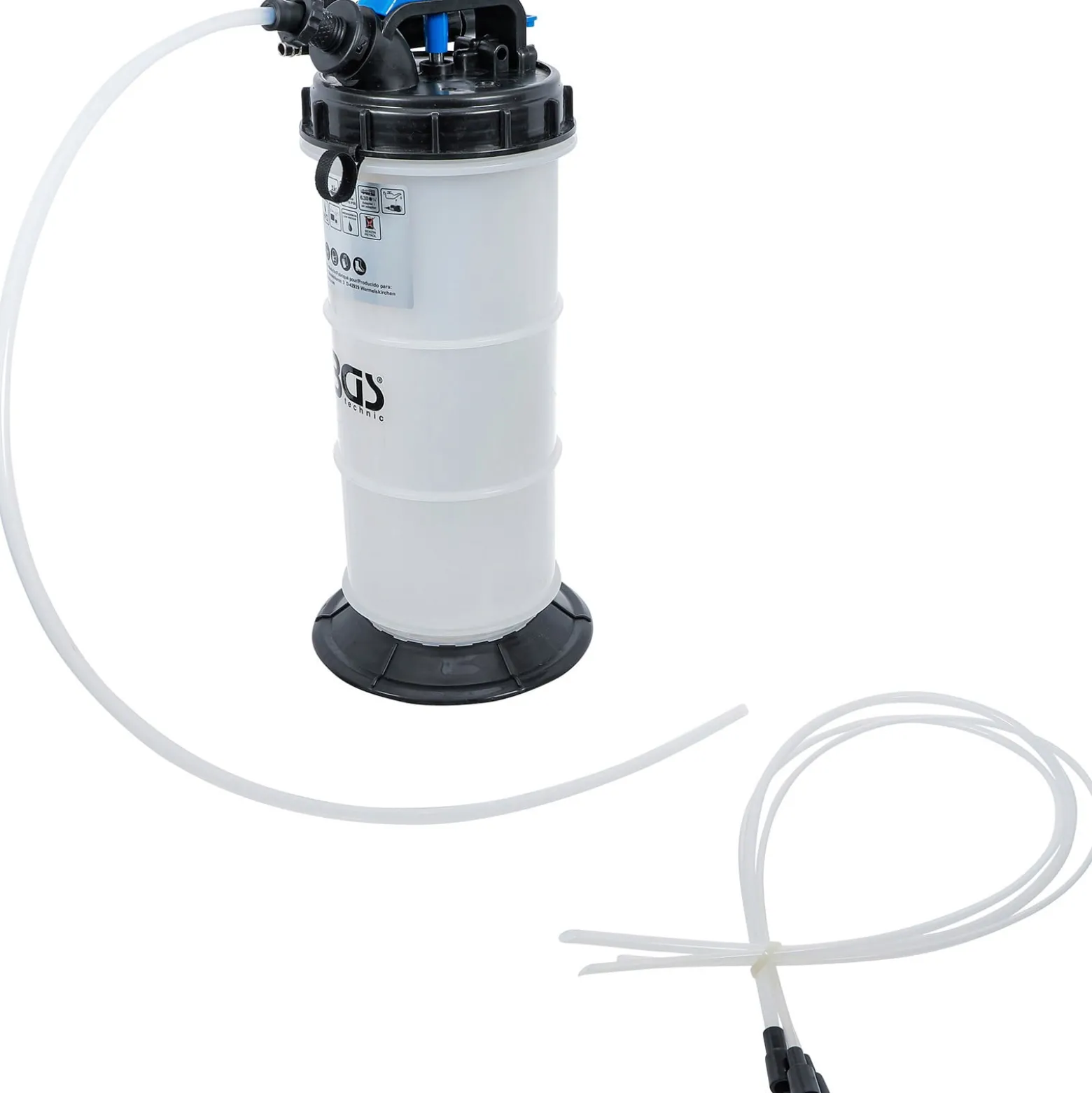 BGS Vakuum-Absaugpumpe pneumatisch 6 l - 74396