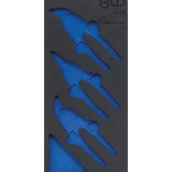 BGS Werkstattwageneinlage 1/3 leer für Art. 4125 - 4125-1