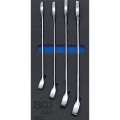 BGS Werkstattwageneinlage 1/3: Maul-Ringschlüssel-Satz SW 24 - 32 mm 4tlg. - 4083