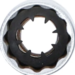BGS Zündkerzen-Einsatz Zwölfkant Antrieb Innenvierkant 10 mm (3/8") SW 14 mm - 2791