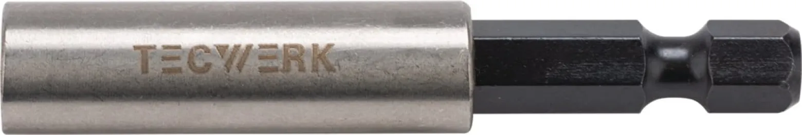 Bithalter 1/4 Zoll F 6,3 1/4 Zoll C 6,3 Magnet L.60mm TECWERK