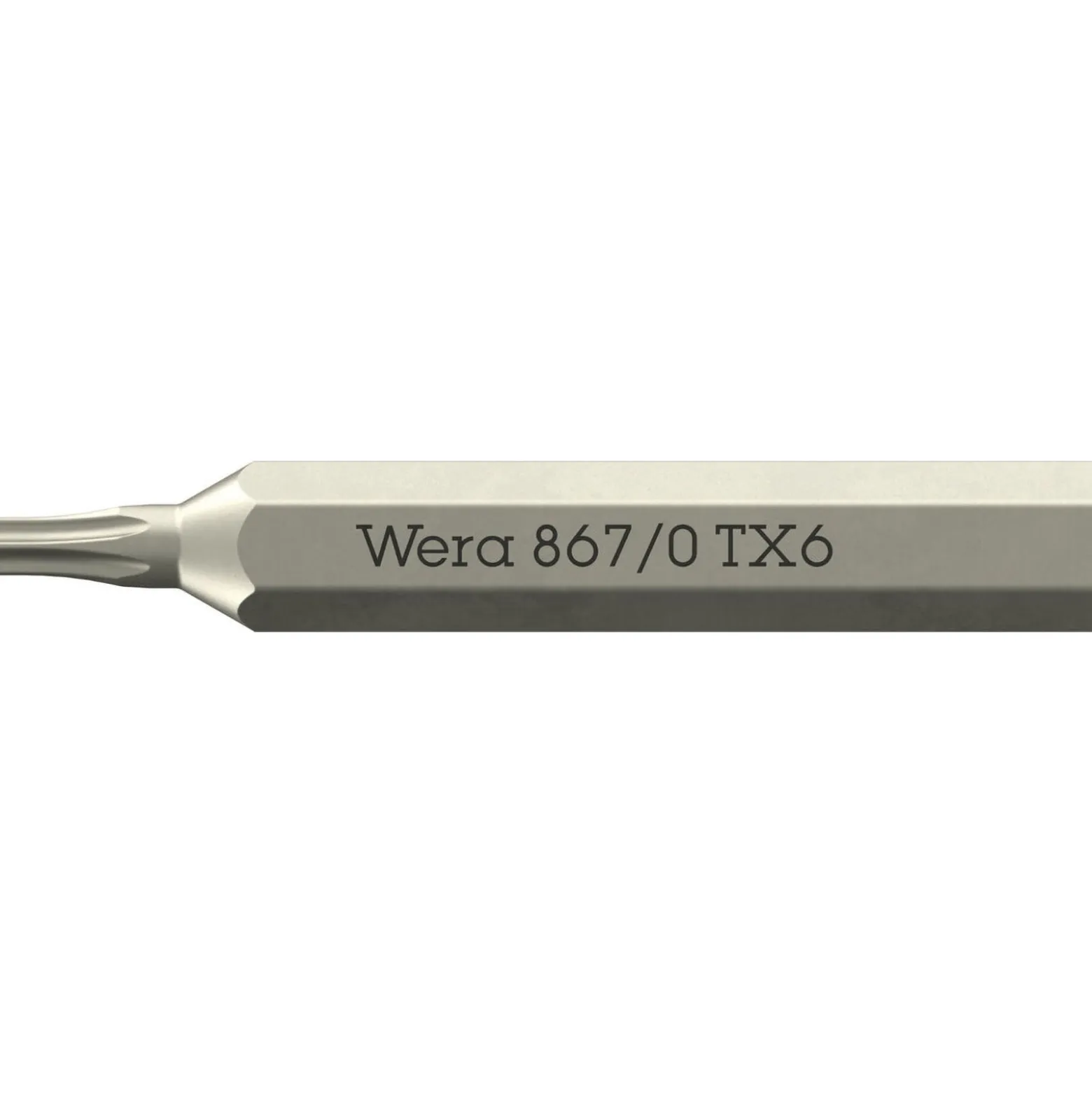 Bit 867/0 Micro TX 6 L.30mm WERA