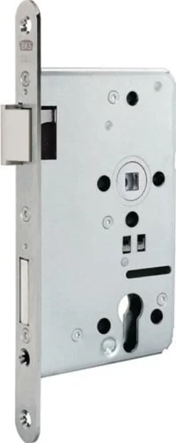 BKS Panik-Einsteckschloss 1201 Fkt.B rd 20/65/72/9mm DIN re.VA - B-12010-C0-R-8