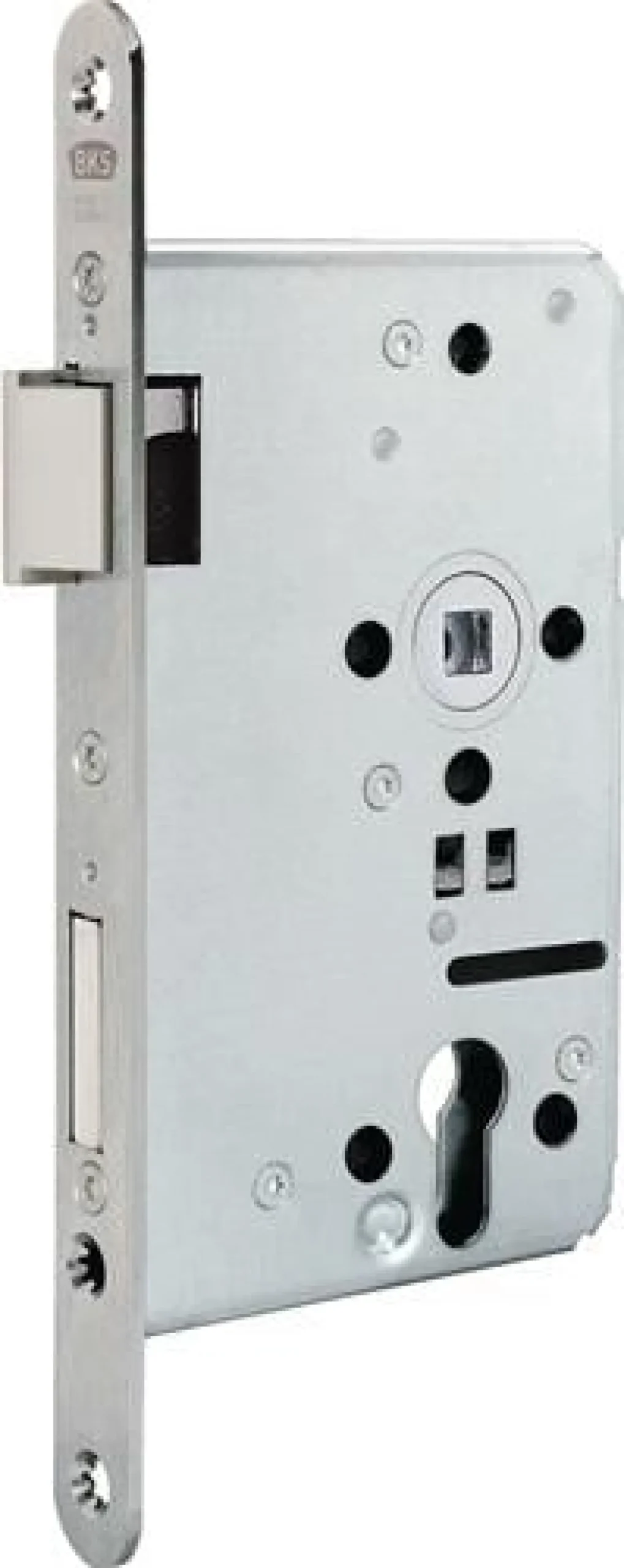 BKS Panik-Einsteckschloss 1201 Fkt.B rd 20/65/72/9mm DIN re.VA - B-12010-C0-R-8