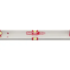 BMI Pfostenwasserwaage 692 60cm Alu.silber ± 0,5 mm/m - 692060-PFM