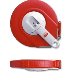 BMI Rahmenserie Stahlbandmaß (weißlackiert) 13mm 20m Kapsel Radius - 501214020AF