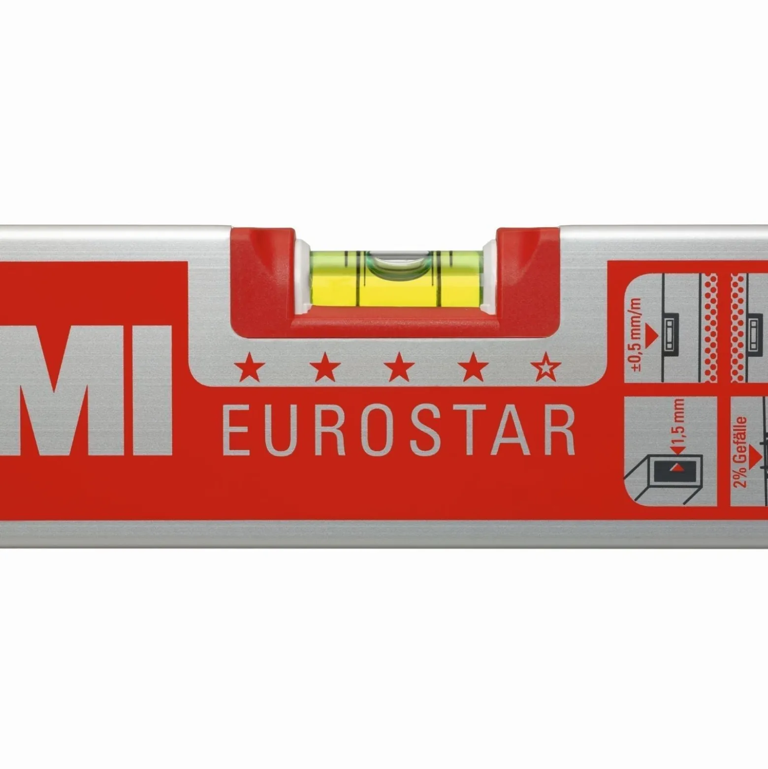 BMI Wasserwaage Eurostar Alu-WW - 80cm - 690080E