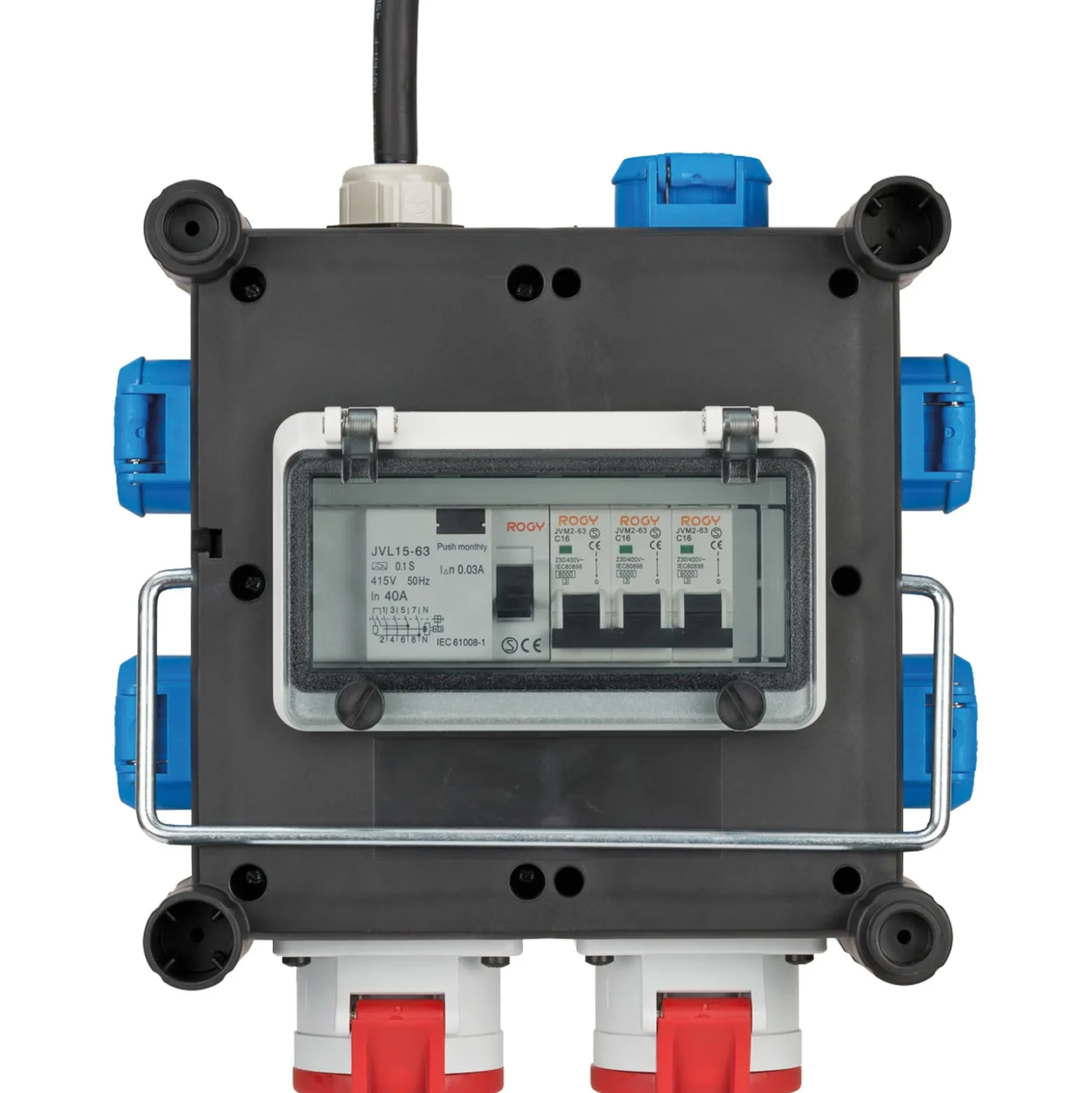 Brennenstuhl Kompakter Stromverteiler BSV 3-FI / TPE - 1153690200