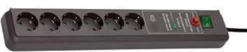 brennenstuhl Steckdosenleiste Secure-Tec 1159540376 6fach an