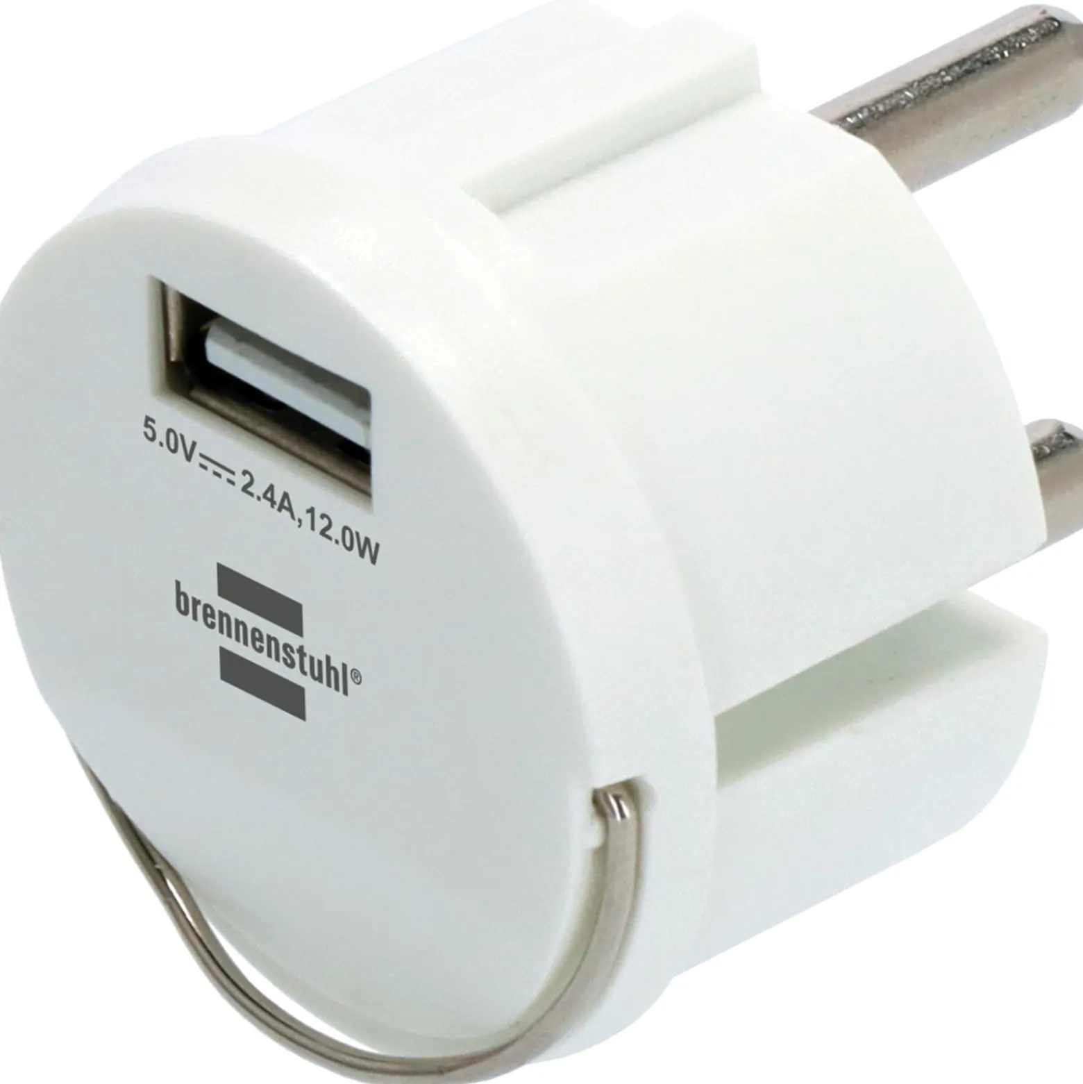 Brennenstuhl USB Steckdosenadapter 2,4A weiß - 1508110