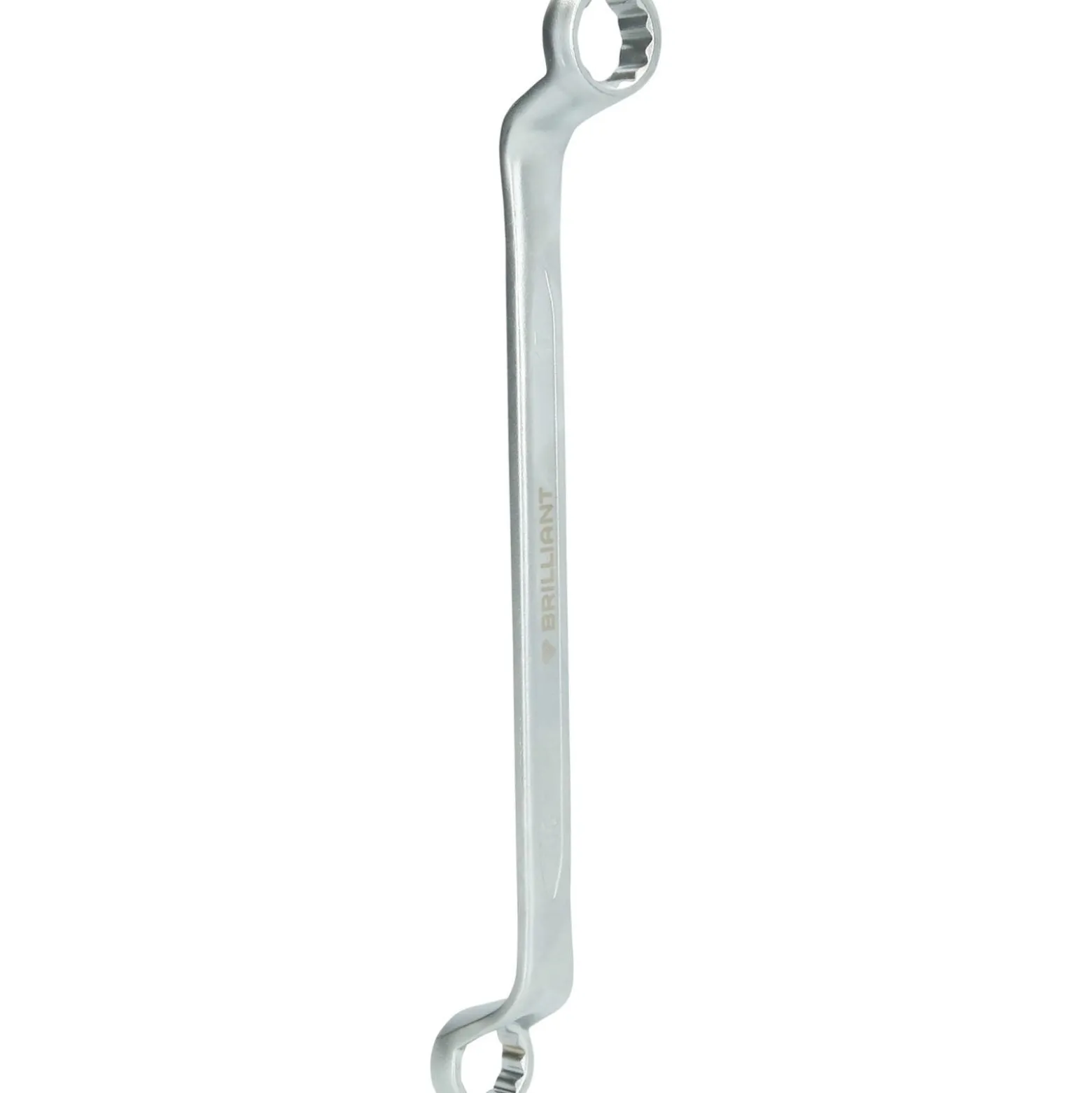 BRILLIANT TOOLS Doppel-Ringschlüssel gekröpft 16 x 17 mm - BT012905
