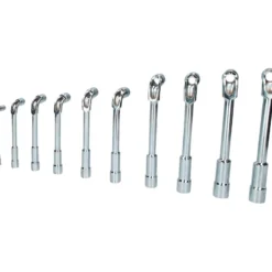 BRILLIANT TOOLS Doppel-Steckschlüssel-Satz 10tlg. - BT015100
