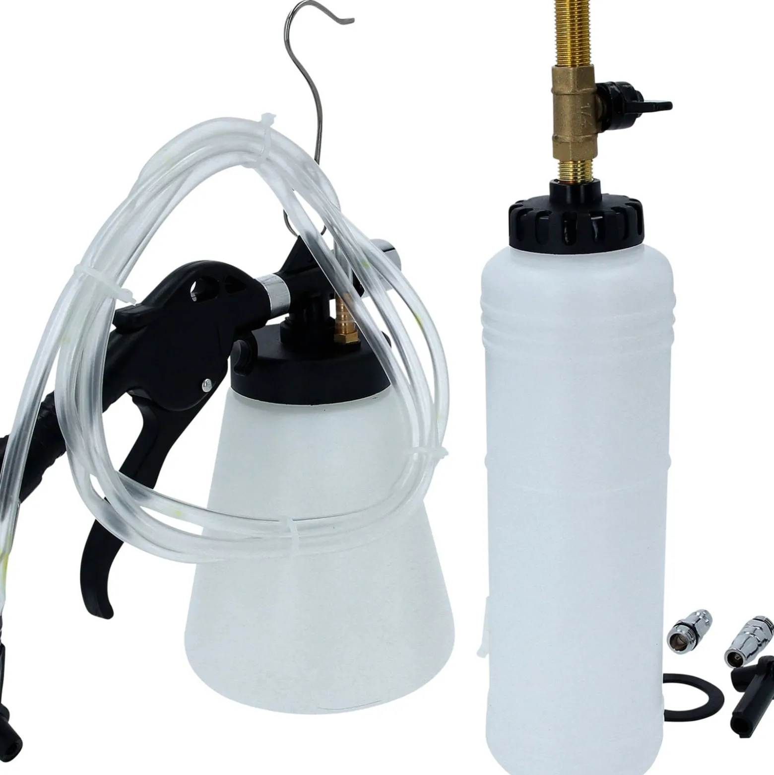 BRILLIANT TOOLS Druckluft-Bremsenentlüfter 6tlg. - BT701200