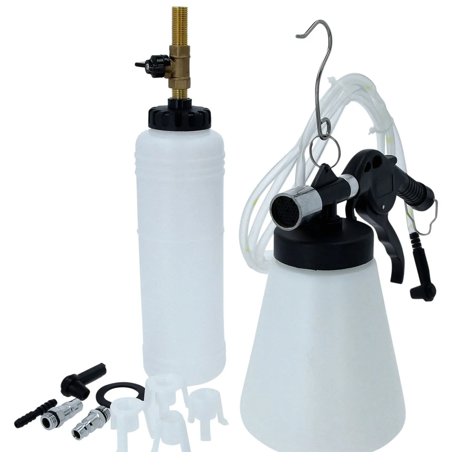 BRILLIANT TOOLS Druckluft-Bremsenentlüfter 6tlg. - BT701200