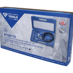 BRILLIANT TOOLS Druckluft-Stiftschleifer-Satz 16tlg. - BT160710