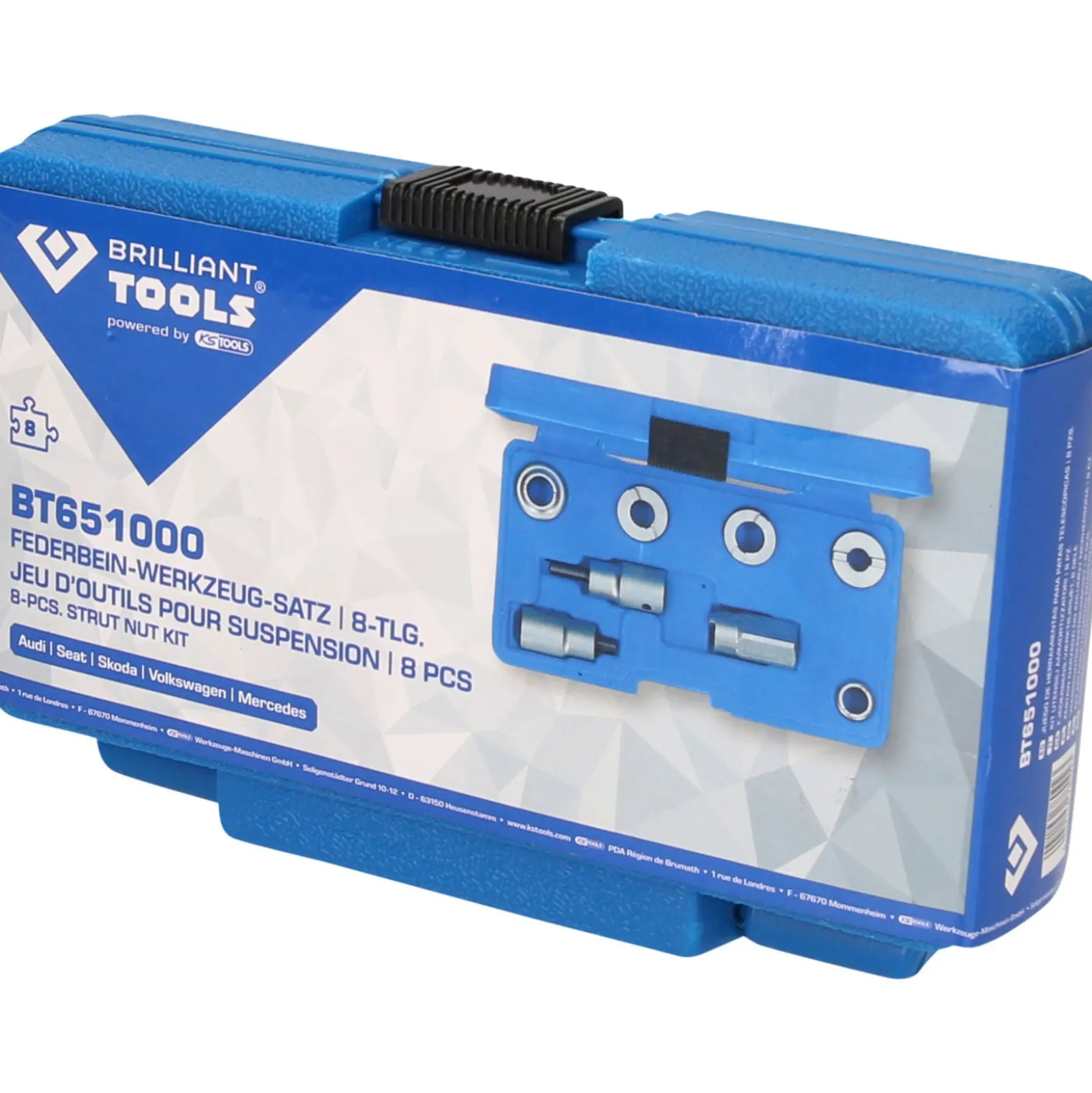 BRILLIANT TOOLS Federbein-Werkzeug-Satz 8tlg. - BT651000