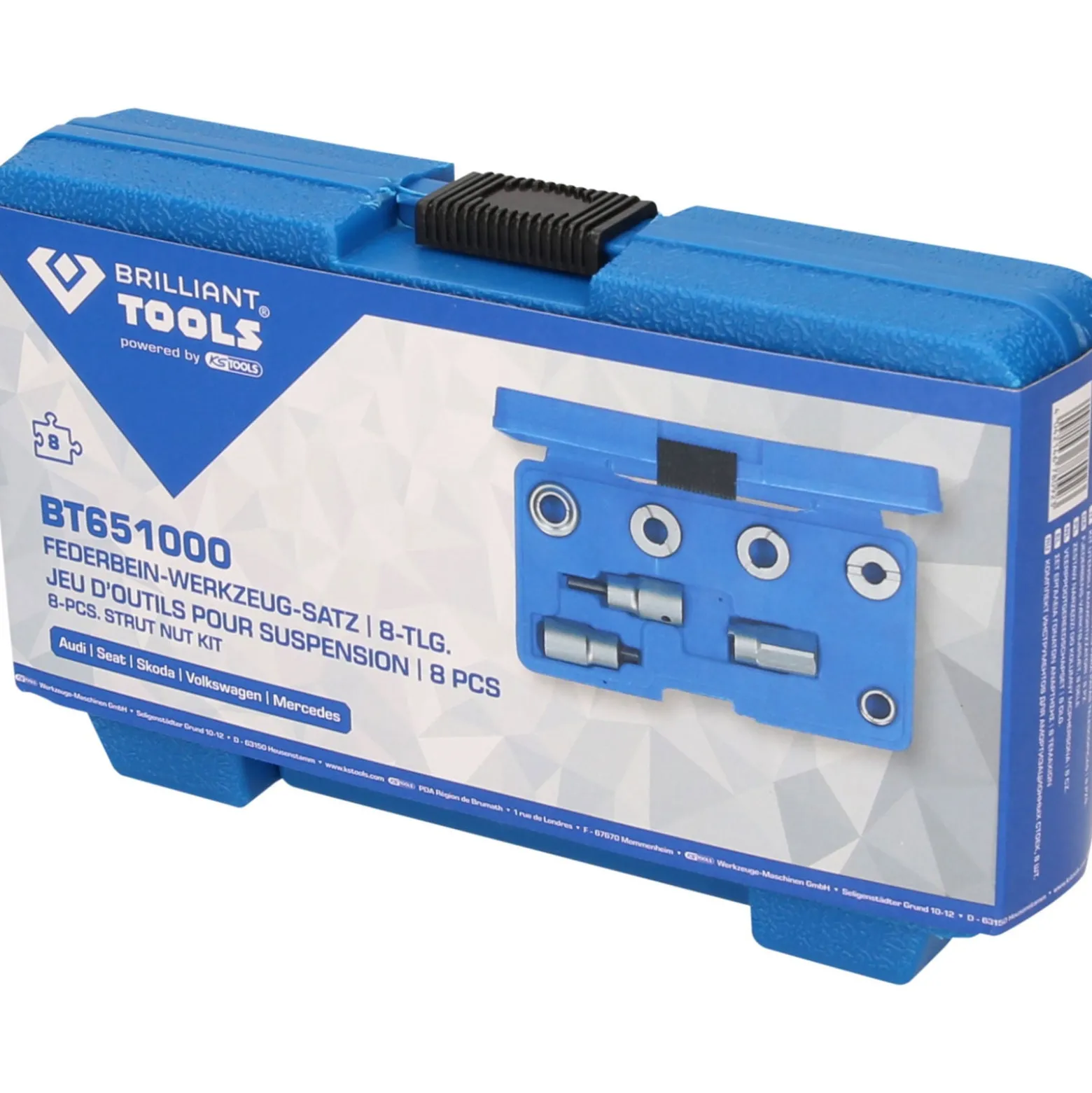 BRILLIANT TOOLS Federbein-Werkzeug-Satz 8tlg. - BT651000