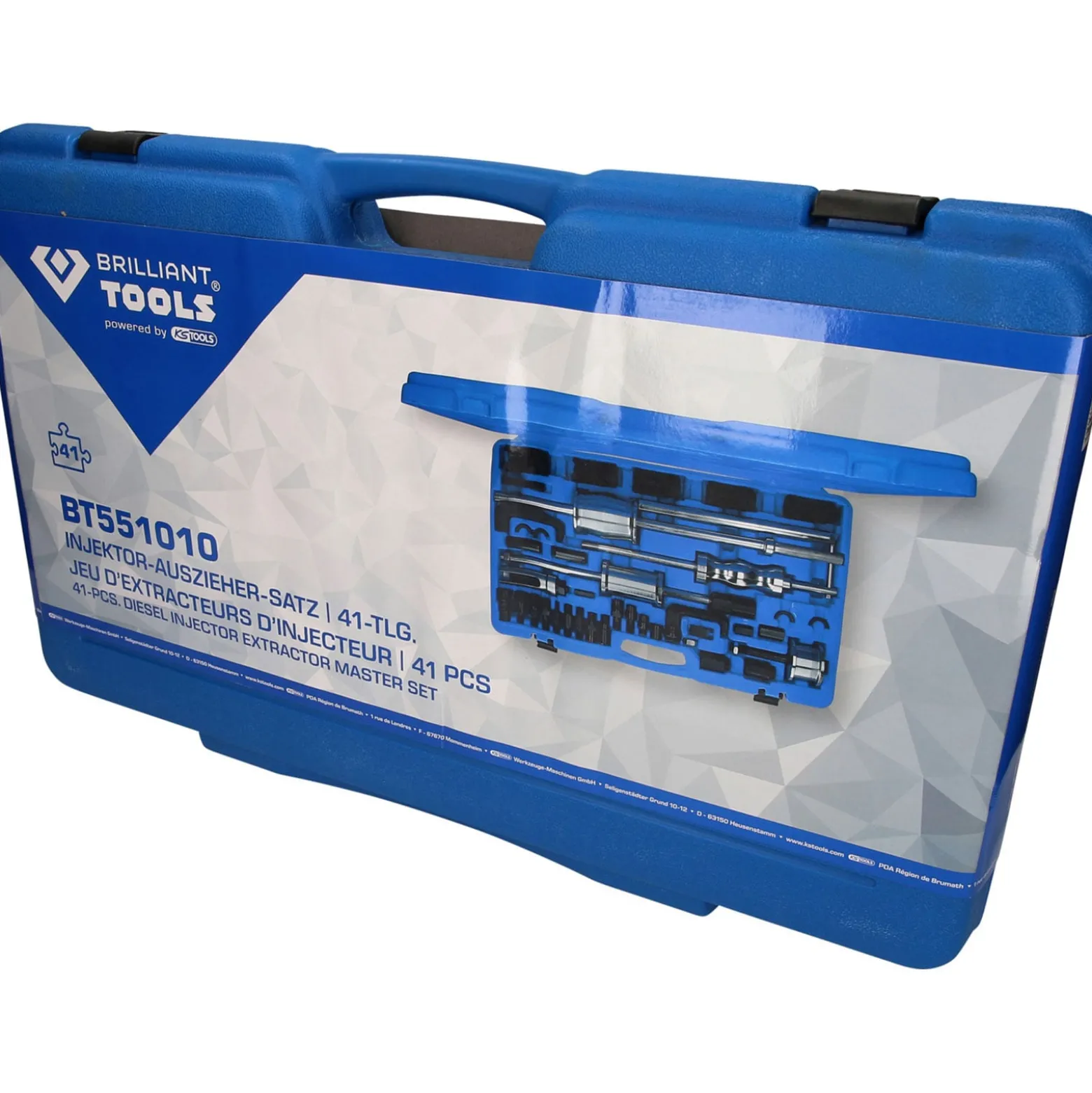 BRILLIANT TOOLS Injektor-Auszieher-Satz 41tlg. - BT551010