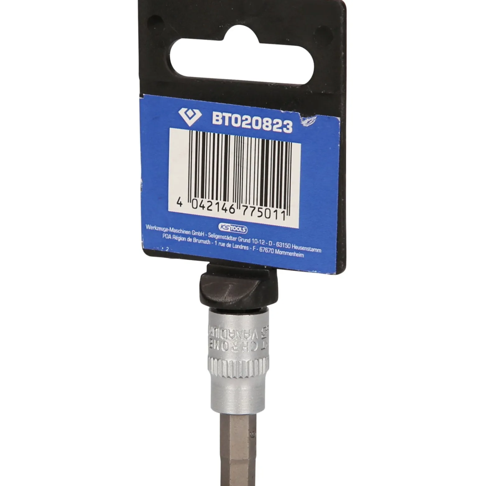 BRILLIANT TOOLS 1/4" Innensechskant Bit-Stecknuss 6 mm - BT020823
