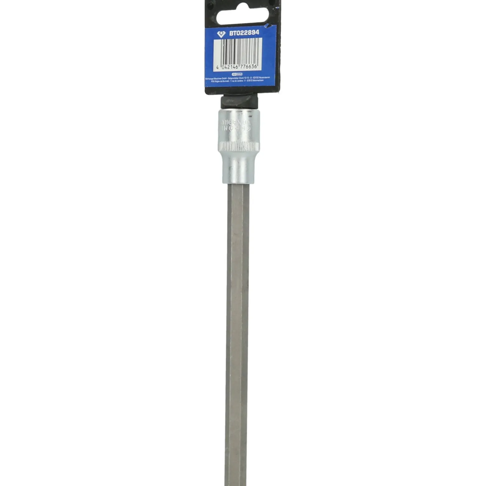 BRILLIANT TOOLS 1/2" Innensechskant Bit-Stecknuss 200 mm lang 10 mm - BT022894