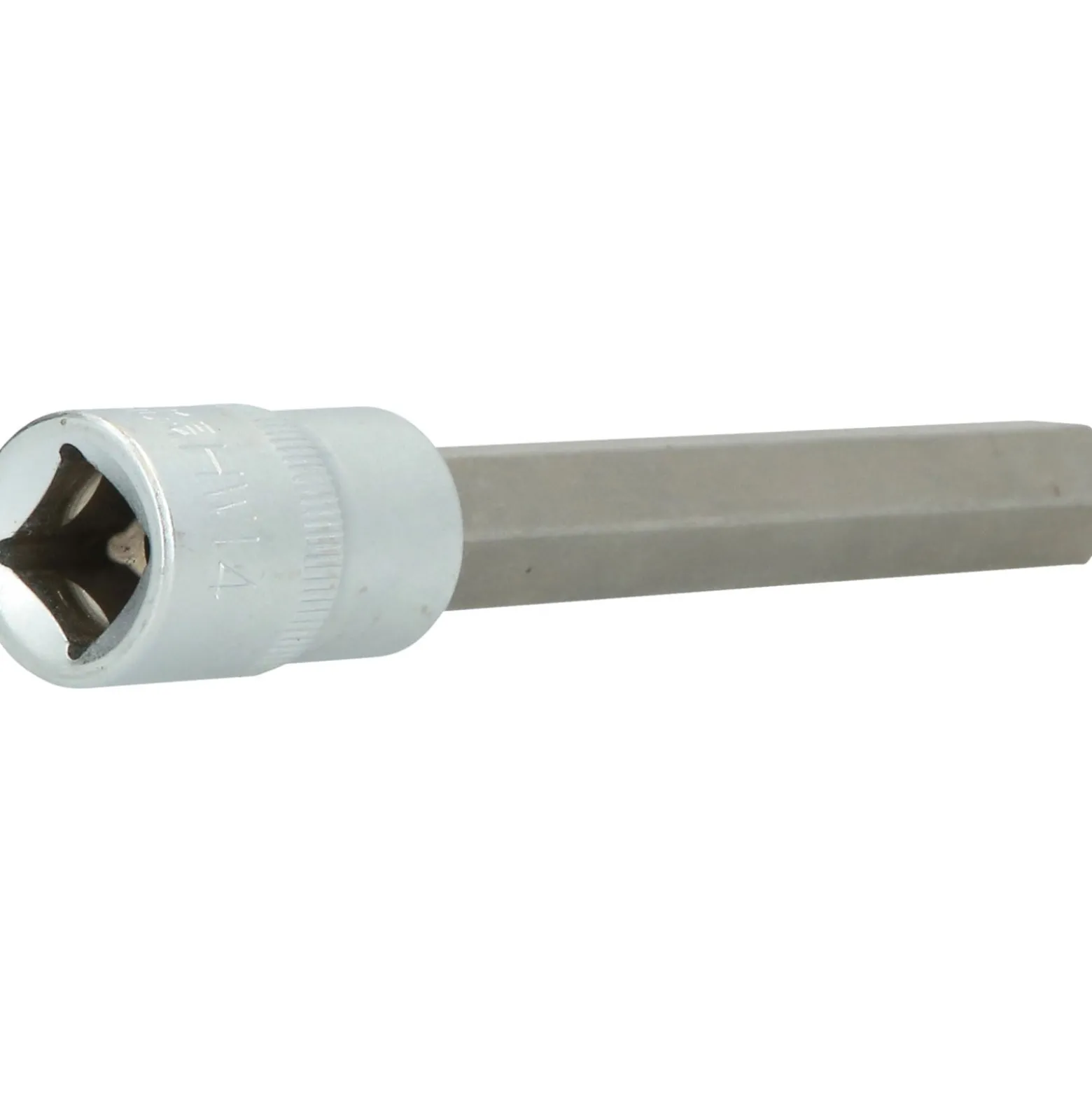 BRILLIANT TOOLS 1/2" Innensechskant Bit-Stecknuss 140 mm lang 14 mm - BT022886