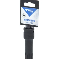BRILLIANT TOOLS 1/2" Kraft Bit-Stecknuss Torx T80 - BT022609