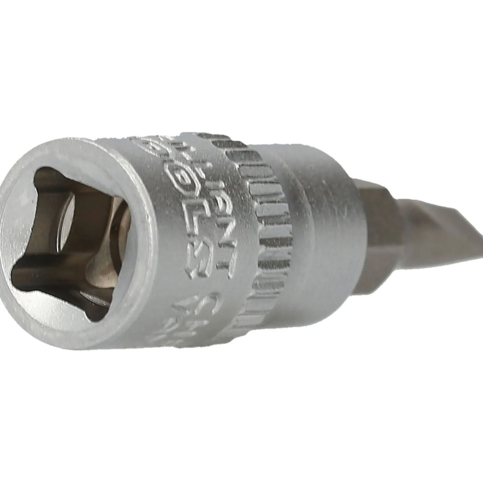 BRILLIANT TOOLS 1/4" Schlitz Bit-Stecknuss 0,8 x 4 mm - BT020810