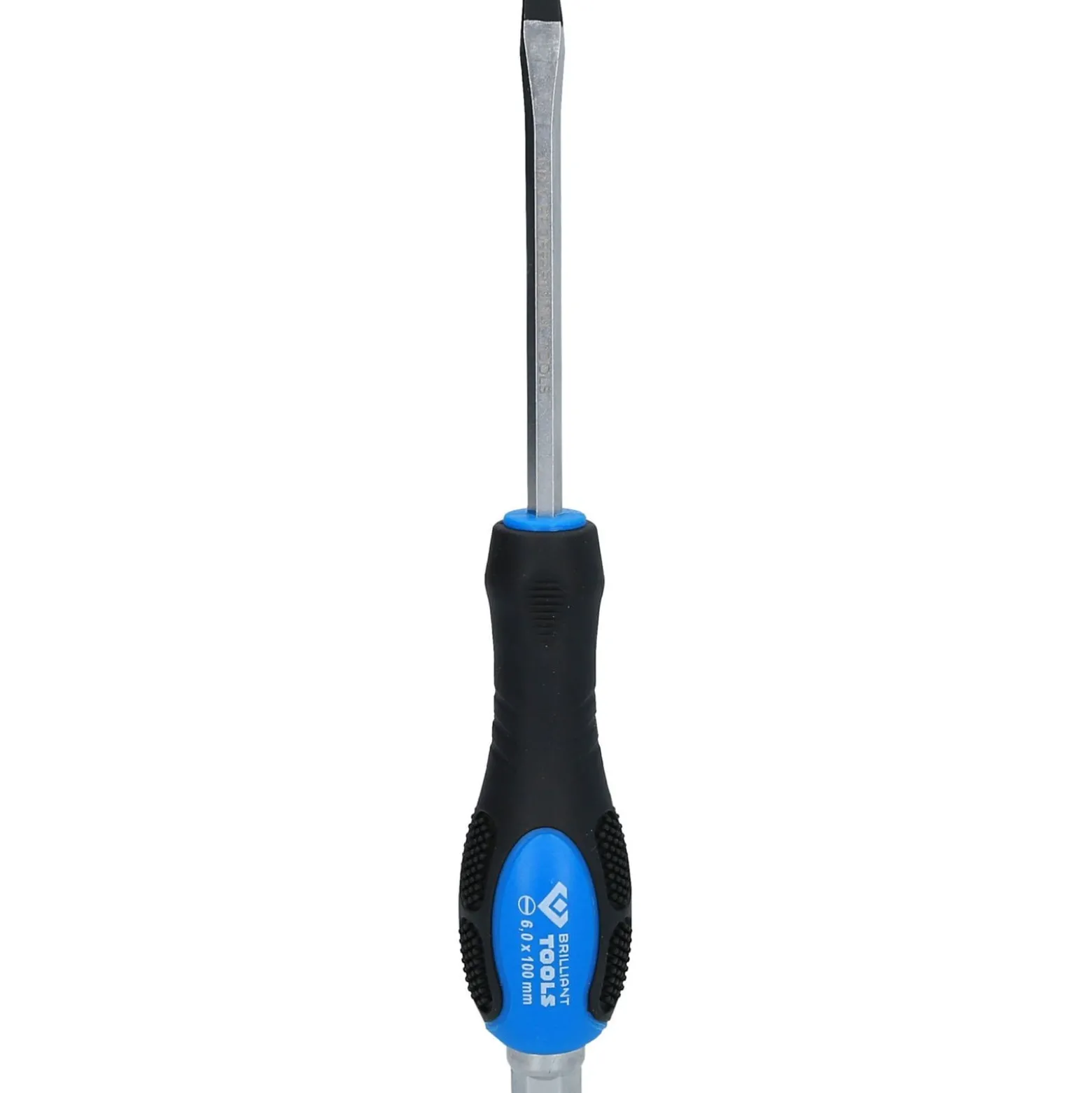 BRILLIANT TOOLS Schraubendreher Schlitz mit Schlagkappe 6,0 mm - BT034804