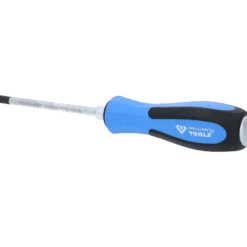 BRILLIANT TOOLS Schraubendreher Kreuzschlitz mit Schlagkappe PH2 x 100 mm - BT031024