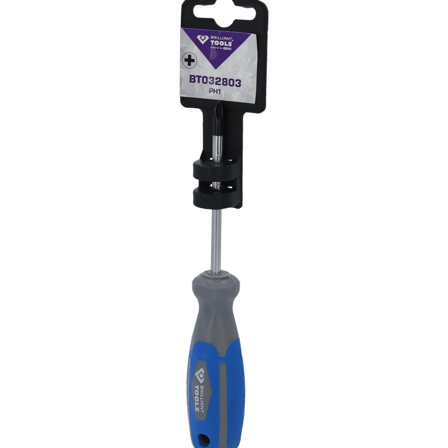 BRILLIANT TOOLS Schraubendreher Kreuzschlitz PH1 - BT032803