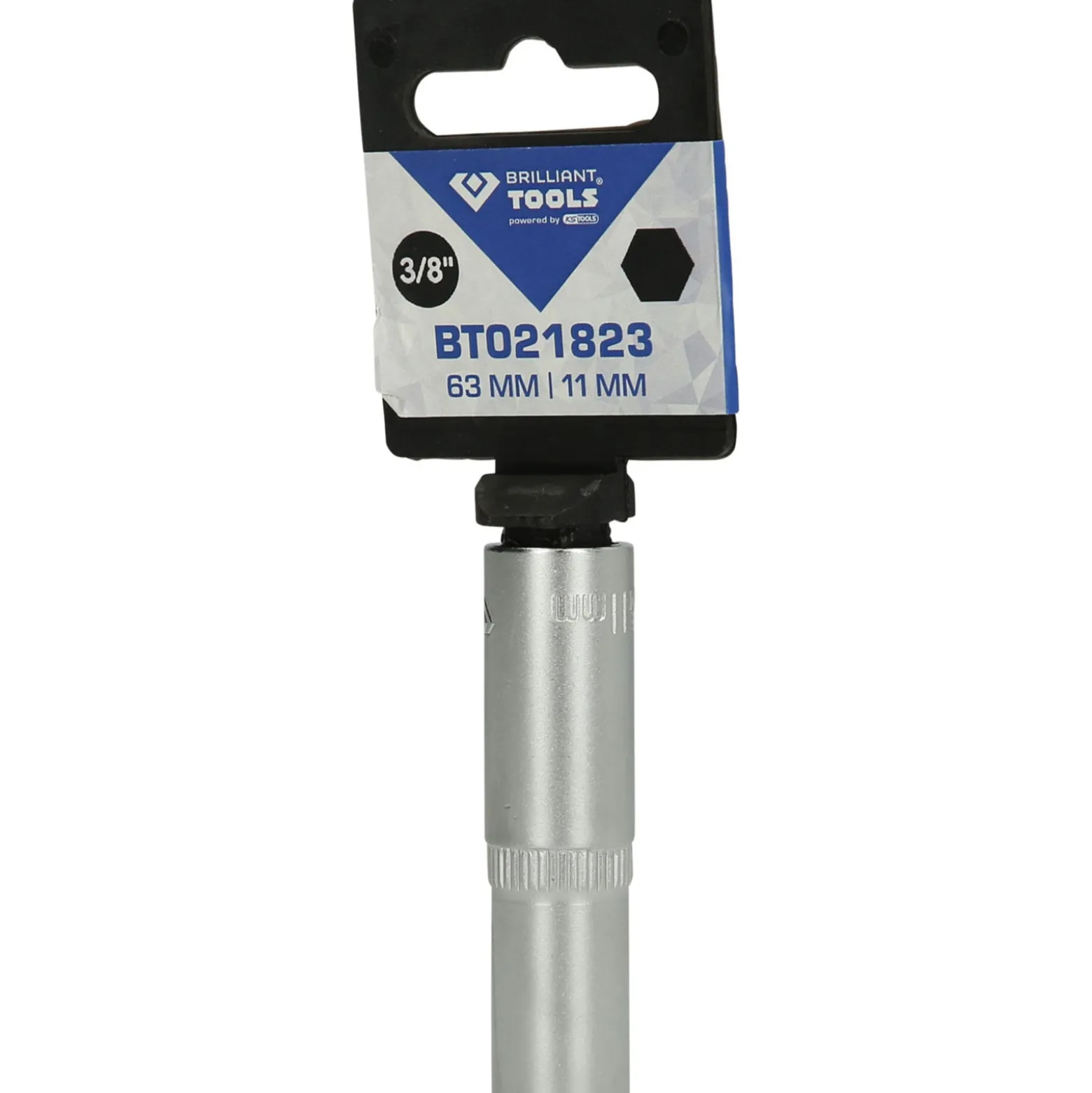 BRILLIANT TOOLS 3/8" Sechskant-Stecknuss lange Ausführung 11 mm - BT021823