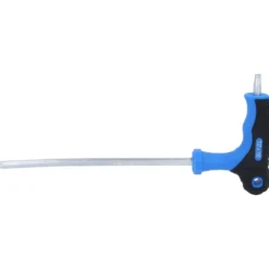 BRILLIANT TOOLS T-Griff-Torx® mit Stirnlochbohrung-Winkelstiftschlüssel T27 x 150 mm - BT041015