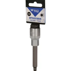 BRILLIANT TOOLS 1/2" Torx-Bit-Stecknuss 100 mm lang T40 - BT022984