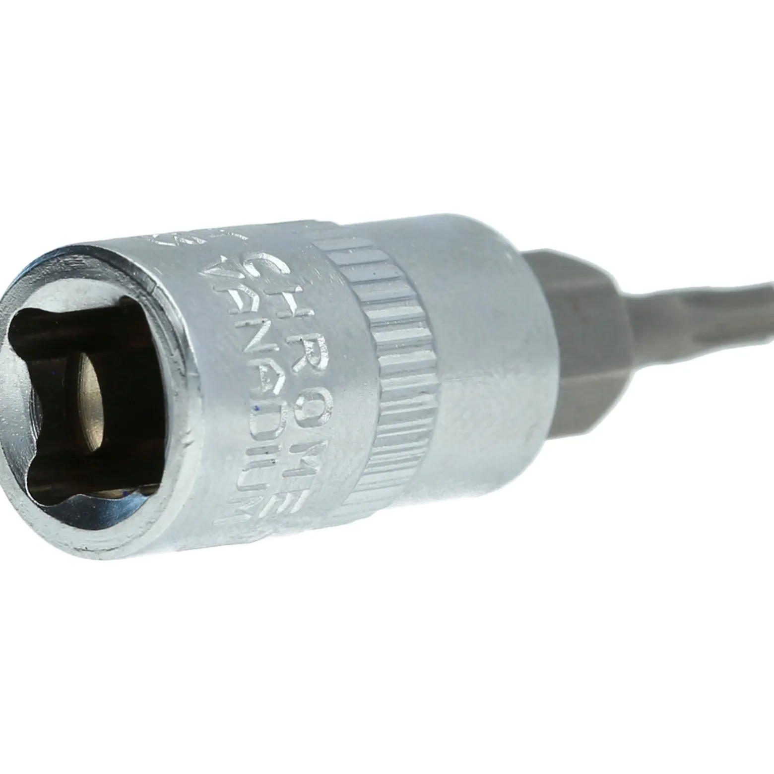 BRILLIANT TOOLS 1/4" Torx-Bit-Stecknuss mit Stirnlochbohrung TB9 - BT020980