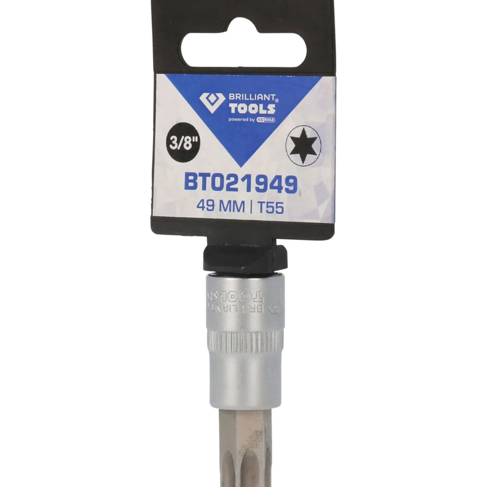 BRILLIANT TOOLS 3/8" Torx-Bit-Stecknuss T55 - BT021949