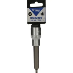 BRILLIANT TOOLS 1/2" Torx-Bit-Stecknuss 100 mm lang T20 - BT022980