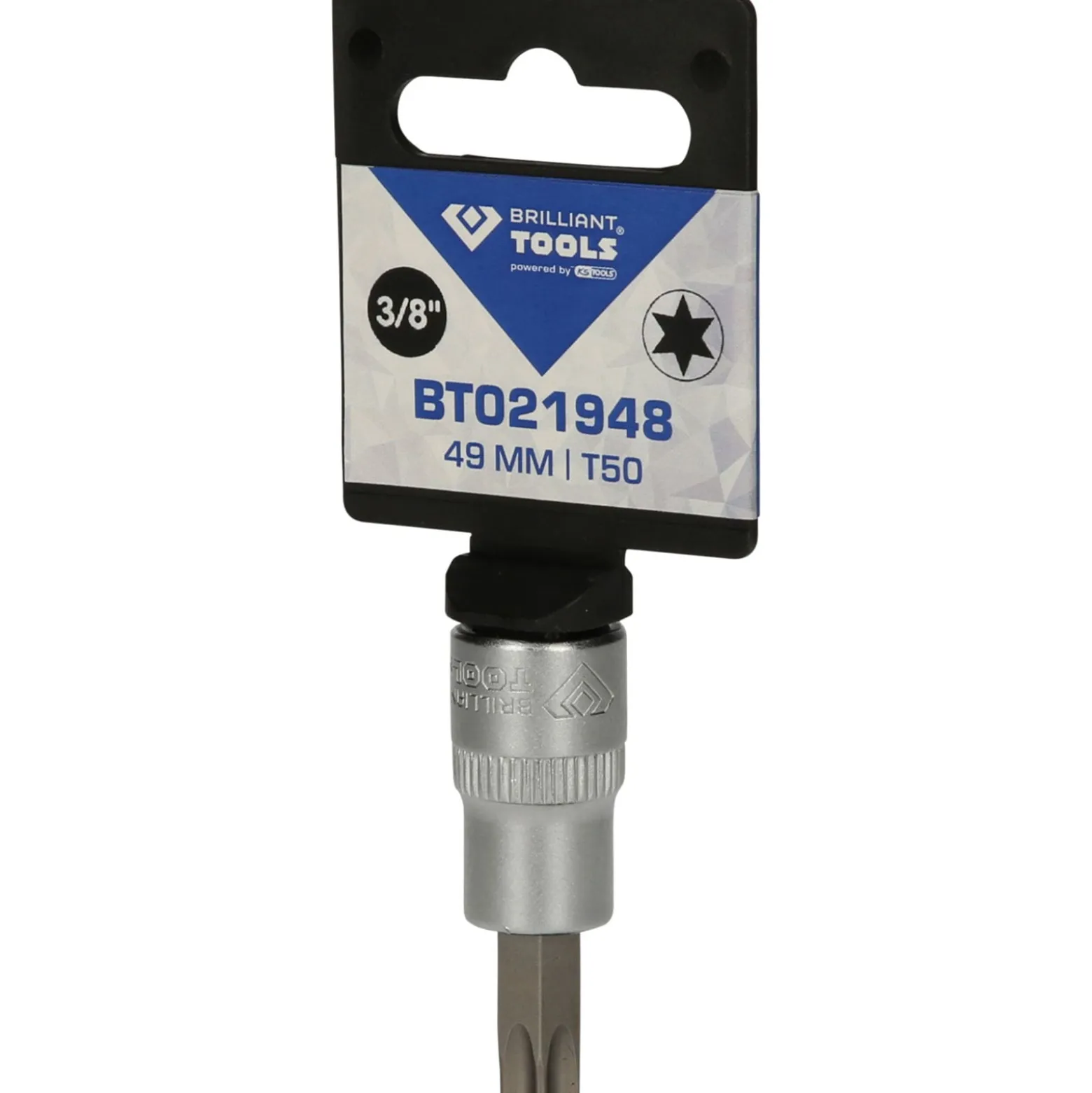 BRILLIANT TOOLS 3/8" Torx-Bit-Stecknuss T50 - BT021948