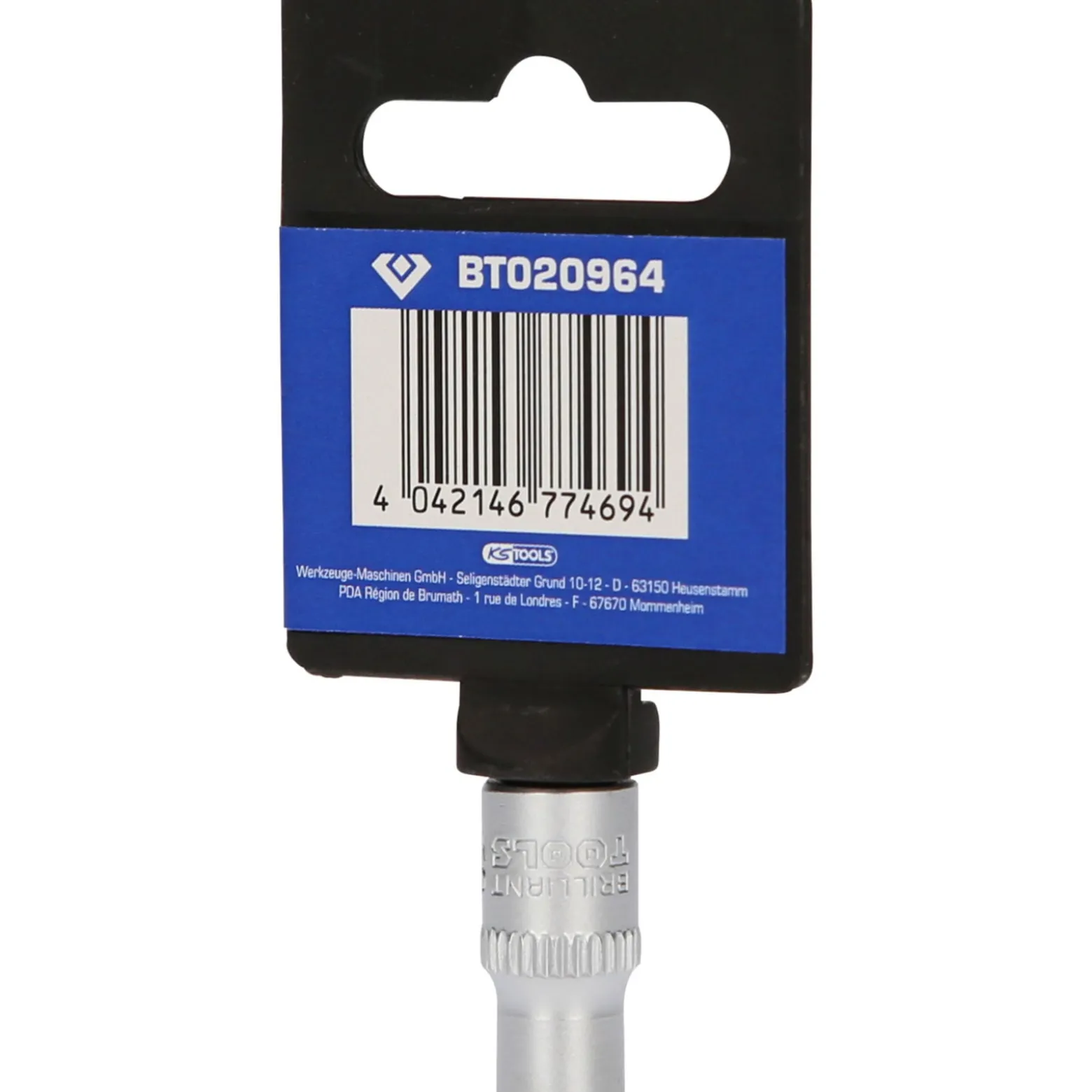 BRILLIANT TOOLS 1/4" Torx-E-Stecknuss E8 - BT020964