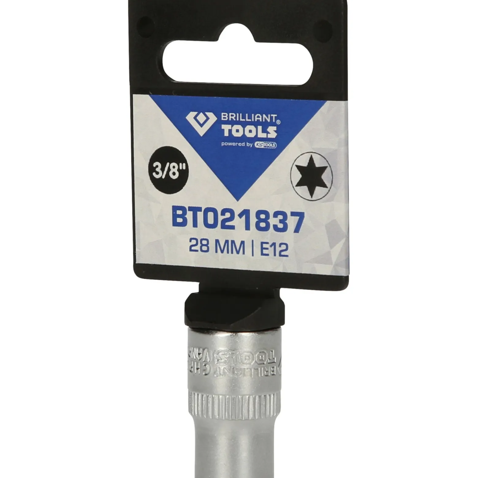 BRILLIANT TOOLS 3/8" Torx-E-Stecknuss E12 - BT021837