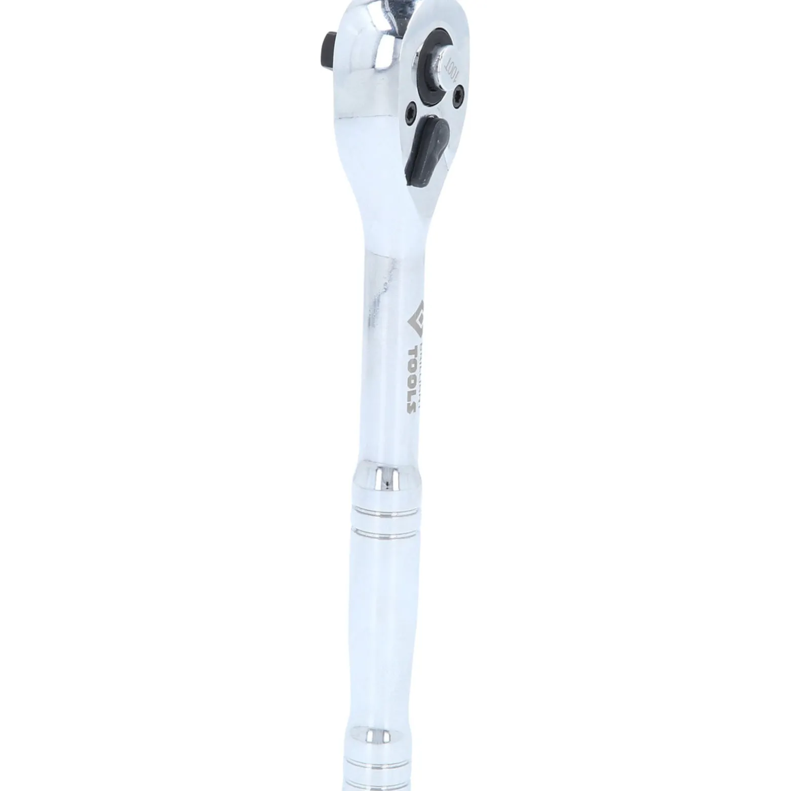 BRILLIANT TOOLS 1/4" Umschaltknarre mit Metallgriff 100 Zahn - BT020995